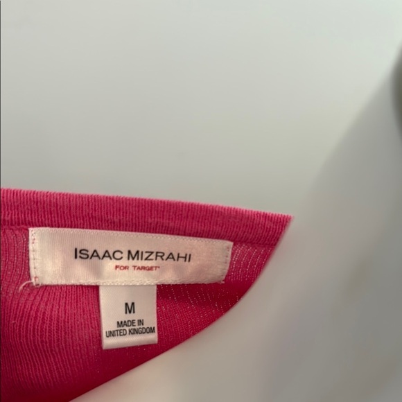 Isaac Mizrahi for Target Medium Pink Long Sleeve Women's Top - Picture 2 of 7